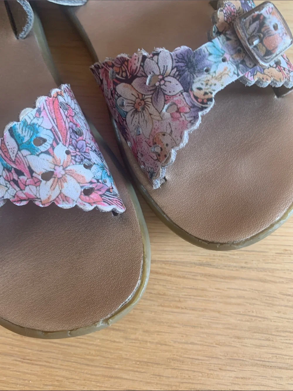 FootMates Leather toddler Sandals 8